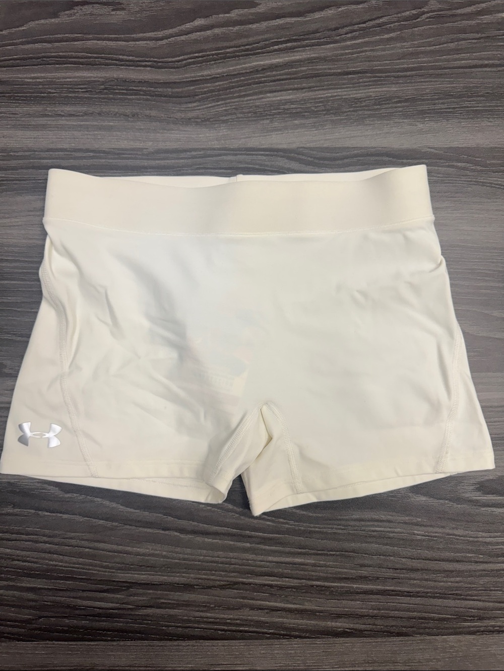 Under Armour Women's Cream Performance Compression Shorts